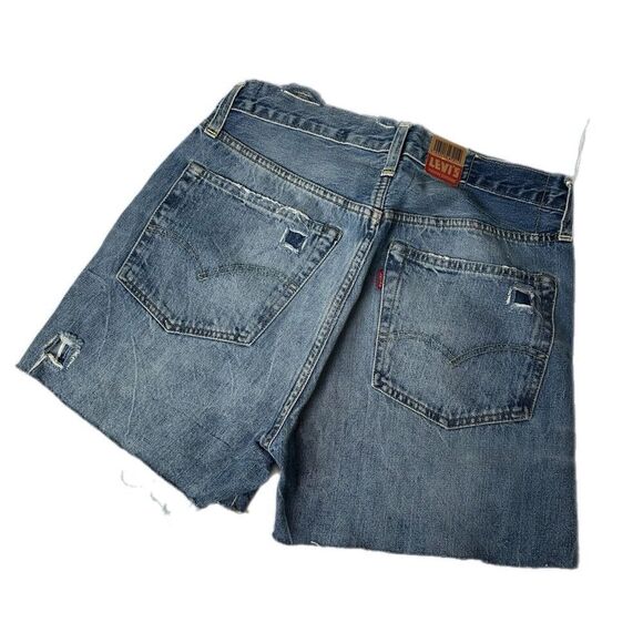 LVC Levi's Vintage Clothing 1954 501 Cutoff Selvedge Denim Shorts sz 30 nwt